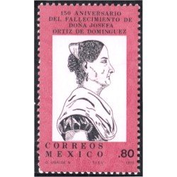 México 867 1979 Doña Josefa Ortíz de Dominguez MNH México 867 1979 Doña Josefa Ortíz de Dominguez MNH