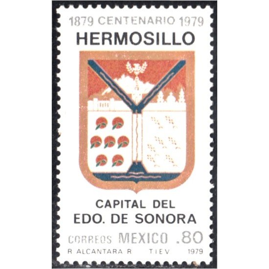 México 866 1979 Centenario de la Villa de Hermosillo MNH México 866 1979 Centenario de la Villa de Hermosillo MNH