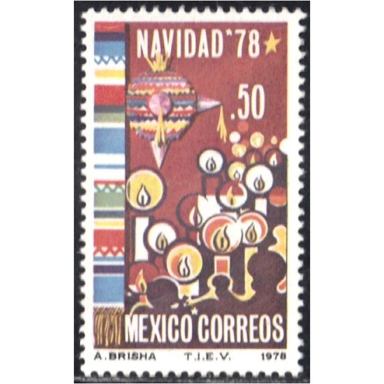 México 865 1978 Navidad Christmas MNH México 865 1978 Navidad Christmas MNH