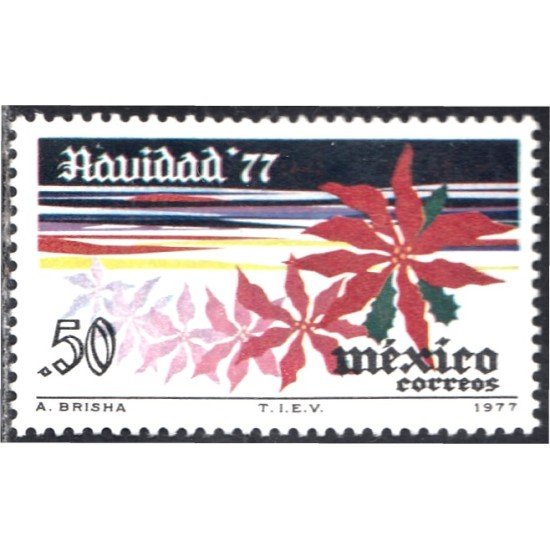 México 841 1977 Navidad Christmas MNH México 841 1977 Navidad Christmas MNH