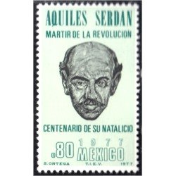 México 840 1977 Aquiles Serdán Martír MNH México 840 1977 Aquiles Serdán Martír MNH