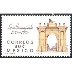 México 827 1976 4 Aniversario de la Villa de León MNH México 827 1976 4 Aniversario de la Villa de León MNH