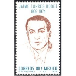 México 823 1975 Jaime Torres Bodet MNH México 823 1975 Jaime Torres Bodet MNH