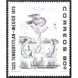 México 820 1975 Fundación de Tenochtitlan MNH México 820 1975 Fundación de Tenochtitlan MNH