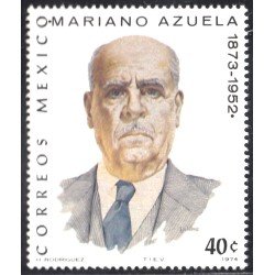 México 801 1974 Mariano Azuela MNH México 801 1974 Mariano Azuela MNH