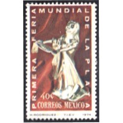 México 800 1974 Primera Feria Mundial de La Plata MNH México 800 1974 Primera Feria Mundial de La Plata MNH