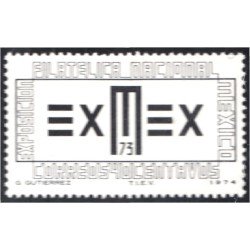 México 798 1974 Exposición Filatélica Nacional MNH México 798 1974 Exposición Filatélica Nacional MNH