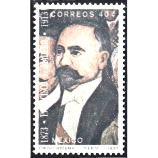 México 794 1973 Francisco I. Madero MNH México 794 1973 Francisco I. Madero MNH