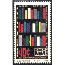 México 789 1972 Año Internacional del libro MNH México 789 1972 Año Internacional del libro MNH