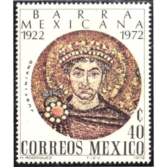 México 785 1972 Barra Mexicana Escuela de abogados MNH México 785 1972 Barra Mexicana Escuela de abogados MNH