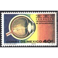 México 766 1970 XXI Congreso Internacional de Oftalmología MNH