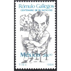 México 1068 1984 Rómulo Gallegos MNH México 1068 1984 Rómulo Gallegos MNH