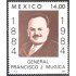 México 1055 1984 General Francisco Mugica MNH