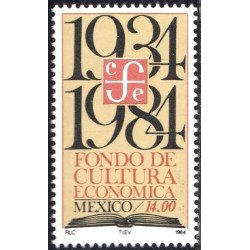 México 1054 1984 Fondo de Cultura Económico MNH México 1054 1984 Fondo de Cultura Económico MNH