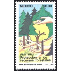 México 1045 1984 FAO Protección a los Recursos Forestales MNH México 1045 1984 FAO Protección a los Recursos Forestales MNH