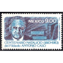 México 1037 1983 Filósofo Antonio Caso MNH México 1037 1983 Filósofo Antonio Caso MNH