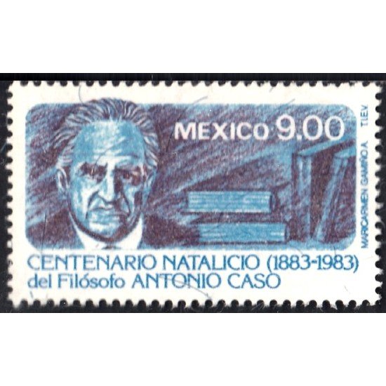 México 1037 1983 Filósofo Antonio Caso MNH México 1037 1983 Filósofo Antonio Caso MNH