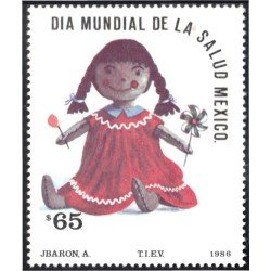México 1149 1986 Día Mundial de la Salud MNH México 1149 1986 Día Mundial de la Salud MNH