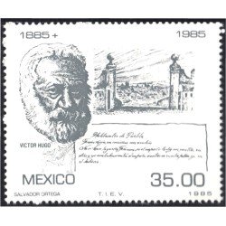 México 1099 1985 Víctor Hugo MNH México 1099 1985 Víctor Hugo MNH