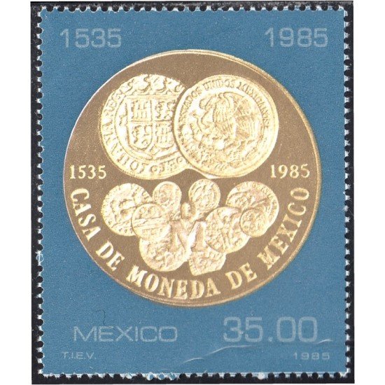 México 1098 1985 Casa de Moneda de México MNH México 1098 1985 Casa de Moneda de México MNH