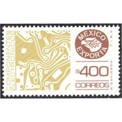 México 1092 1981/84 México exporta Componentes eléctricos MNH México 1092 1981/84 México exporta Componentes eléctricos MNH