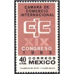 México 692 1963 Cámara de Comercio Internacional MH México 692 1963 Cámara de Comercio Internacional MH