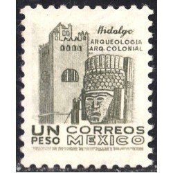 México 649Ha 1955/56 Arquitectura Colonial Hidalgo MH México 649Ha 1955/56 Arquitectura Colonial Hidalgo MH