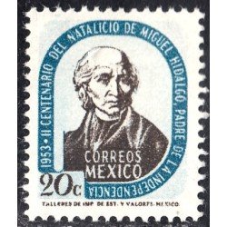 México 644 1953 Miguel Hidalgo Padre de la Independencia MH México 644 1953 Miguel Hidalgo Padre de la Independencia MH