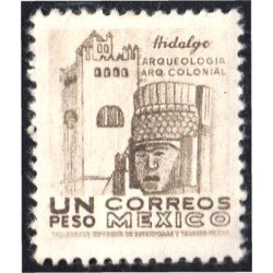 México 635 1950/52 Arqueología Colonial MH México 635 1950/52 Arqueología Colonial MH