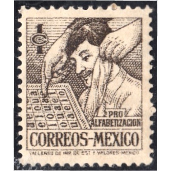 México 614 1947 Pro Alfabetización MH