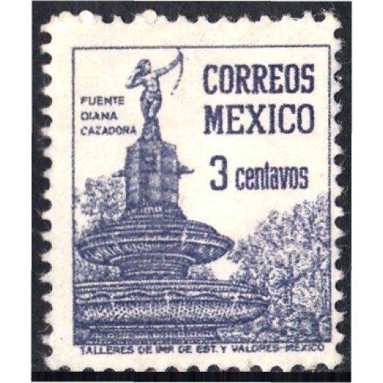 México 595a 1945/46 Fuente de Diana MH