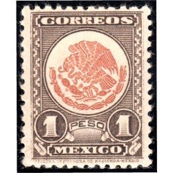 México 583 1944/50 Escudo Nacional Shield MH México 583 1944/50 Escudo Nacional Shield MH