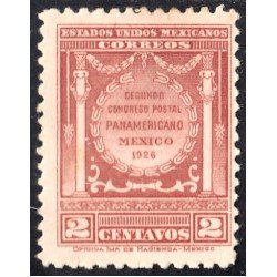 México 452 1926 Segundo Congreso Postal Panamericano MH México 452 1926 Segundo Congreso Postal Panamericano MH