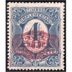 México 410 1917 Timbre de 1908/09 complementario MH México 410 1917 Timbre de 1908/09 complementario MH