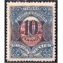 México 407 1917 Timbre de 1908/09 complementario MH