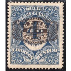 México 405 1917 Timbre de 1908/09 complementario MH México 405 1917 Timbre de 1908/09 complementario MH