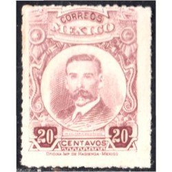 México 396 1917/22 Belisario Dominguez MH México 396 1917/22 Belisario Dominguez MH
