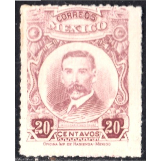 México 396 1917/22 Belisario Dominguez MH México 396 1917/22 Belisario Dominguez MH