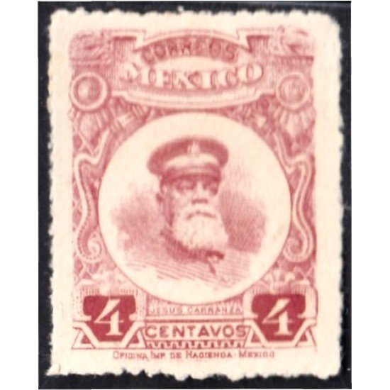 México 393 1917/22 Jesús Carranza MH México 393 1917/22 Jesús Carranza MH