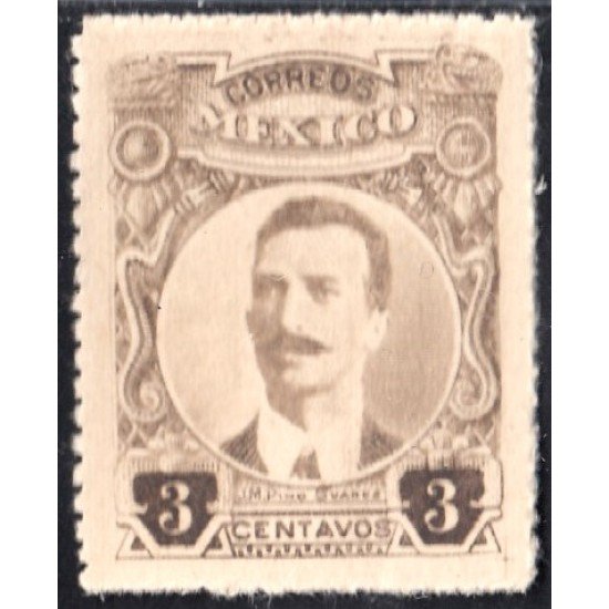 México 392 1917/22 General Jose Maria Pino Suarez MH México 392 1917/22 General Jose Maria Pino Suarez MH