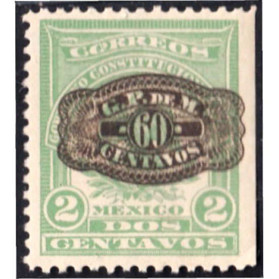 México 387 1916 Escudo Shield MH México 387 1916 Escudo Shield MH