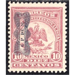México 378 1916 Gobierno Constitucionalista Chihuahua Escudo Shield MH México 378 1916 Gobierno Constitucionalista Chihuahua Escudo Shield MH