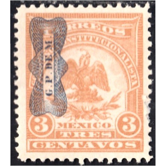 México 376 1916 Escudo Shield MH