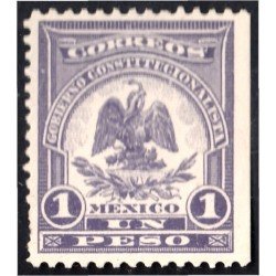 México 257 1914 Escudo Shield MH México 257 1914 Escudo Shield MH