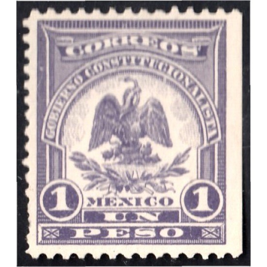 México 257 1914 Escudo Shield MH