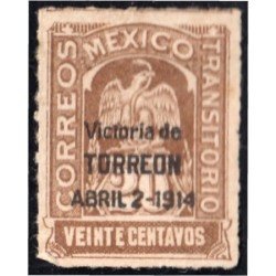 México 228A 1914 Escudo Shield MH México 228A 1914 Escudo Shield MH
