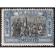 México 204 1910 Misa en el Monte de la Cruz MH