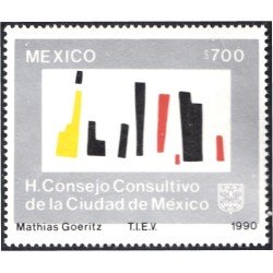 México 1334 1990 Consejo Consultivo de la Ciudad de México MNH México 1334 1990 Consejo Consultivo de la Ciudad de México MNH