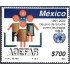 México 1326 1990 Decenio de la lucha contra las drogas MNH