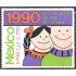 México 1312 1990 Campaña por la vacunación infantil MNH